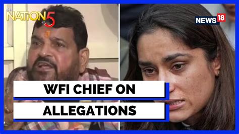 Wrestlers Protest Wfi President Brij Bhushan Singh Slams The Wrestling Protestors English