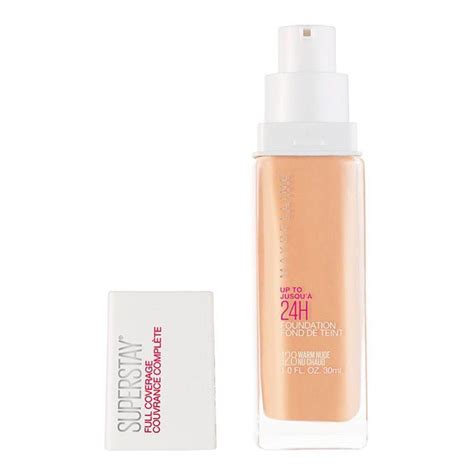 Base Matte Maybelline NY Superstay 24H SS FULL COVERAGE FDT WARM NUDE