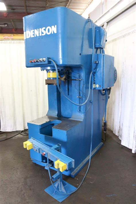 For Sale 50 Ton Denison Hydraulic C Frame Press Stock 63220