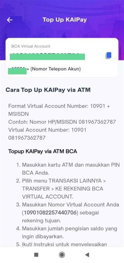 Cara Isi Saldo Kaipay Atm Kereta Api Kita