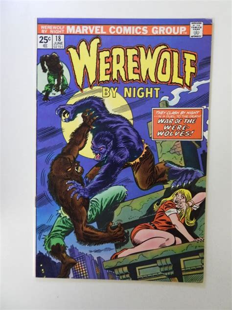 Werewolf By Night 18 1974 VF Condition Comic Books Bronze Age