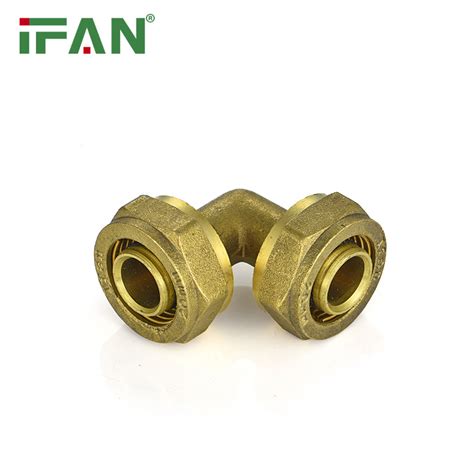 Ifan Pn12.5 Brass Color Pex Fittings Wholesale Pex Al Pex Joint - Brass ...