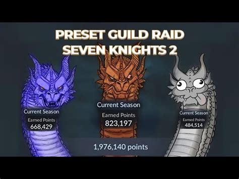 Seven Knights 2 Guild Raid New Preset Gameplay YouTube