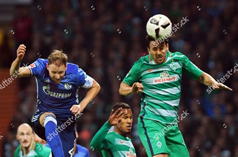 Benedikt Hoewedes Claudio Pizarro Editorial Stock Photo Stock Image