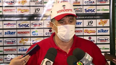 Vídeo Wallace Lemos Fica Na Bronca Com Arbitragem Comenta Resultado E