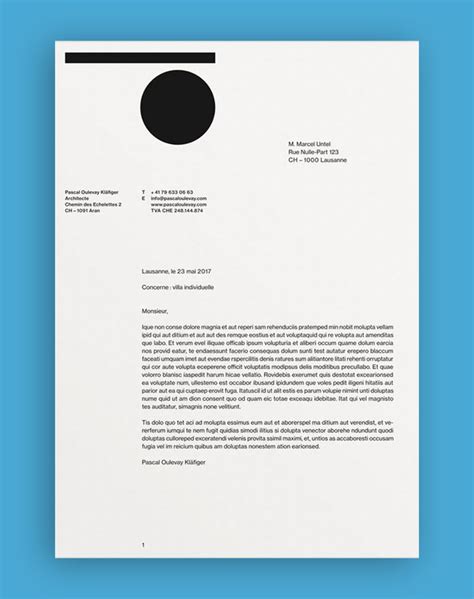 Esempio Di Carta Intestata Carta Intestata Design Biglietti Da