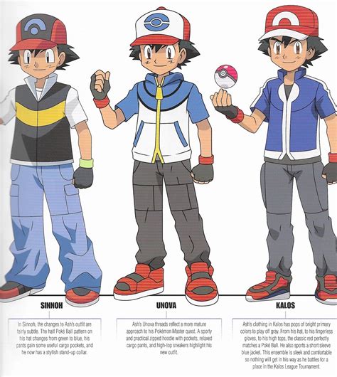 Evolution Of Ash Ketchum