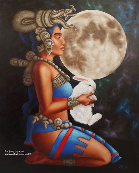 La Leyenda De Ixchel Diosa Maya De La Luna Poderosa Y Destructiva