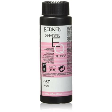 Semipermanent Hårfärg Redken Shades Eq 06t Iron 3 X 60 Ml Cdon