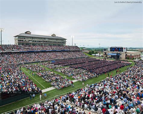 Liberty University Prepares For Crowd Of 34000 At Commencement