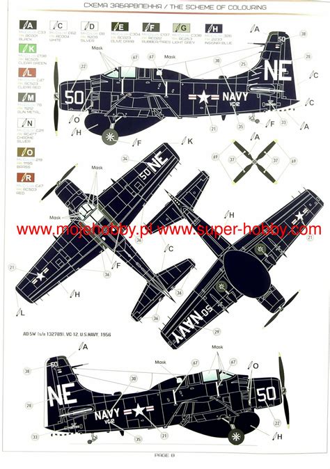 AD-5W Skyraider A & A Models 7228