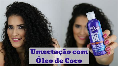 Umectação Com Óleo De Coco Cabelos Secos Youtube