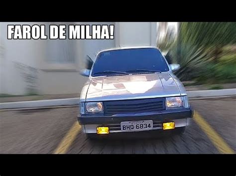 Chevette Farol De Milha Instalado Pronto Pra Enfretar O Rato Roku