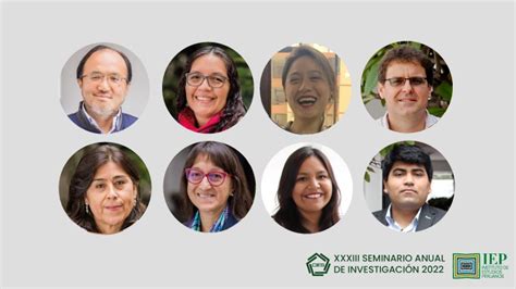 Investigadores Del Iep Participan Del Xxxiii Seminario Anual De