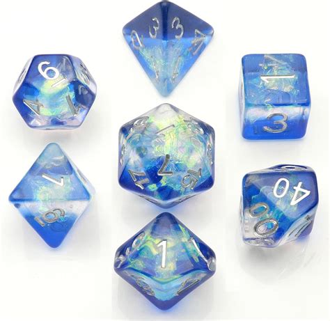 Amazon Pjoy Dnd Dice Set Pcs Resin D D Polyhedral Dice For Ttrpgs