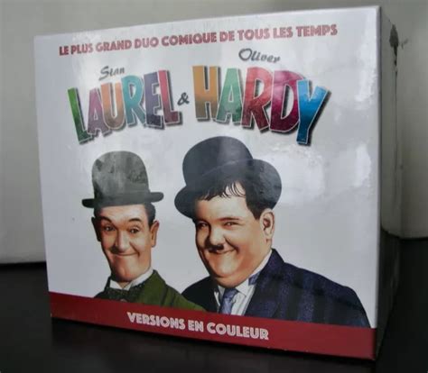 COFFRET LAUREL ET Hardy 10 Dvd En Couleur Neuf Sous Blister EUR 35