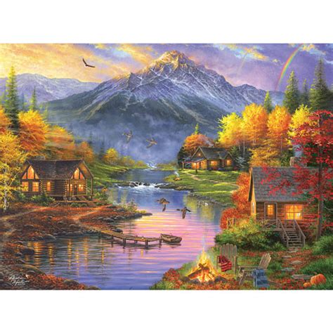 Mountain Retreat Piece Jigsaw Puzzles Spilsbury