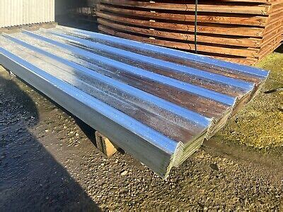 8FT X 890 GALVANISED BOX PROFILE ROOF SHEETS PANELS NEW EBay