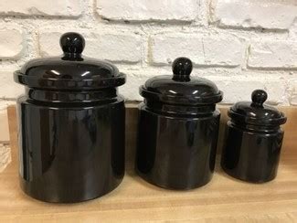 Black Kitchen Canisters - Ideas on Foter