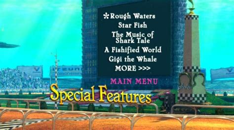 Shark Tale (2004) – DVD Menus