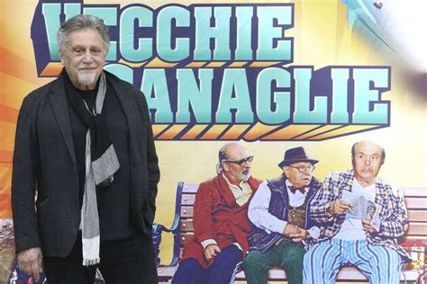 Rome Casa Del Cinema Photocall Of The Film Vecchie Canaglie In The