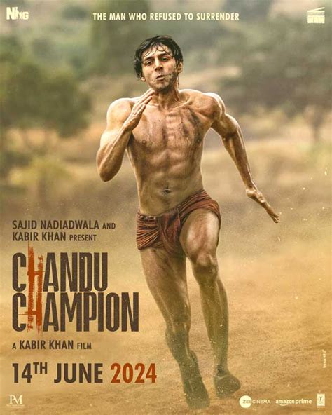 Kartik Aaryan Unveils Startling First Look Poster For Chandu Champion