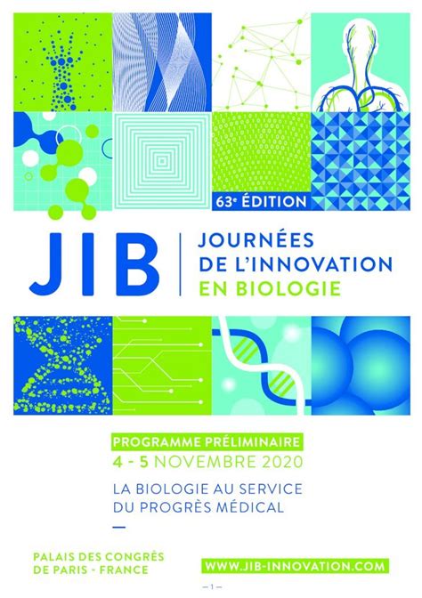 Pdf Journ Es De Linnovation En Biologie