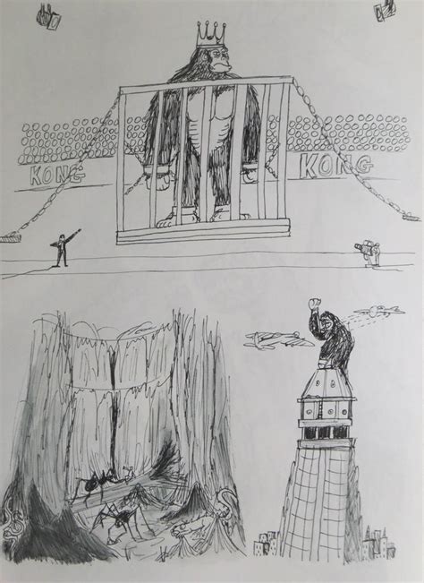 King Kong Sketches 03 by LewisDaviesPictures on DeviantArt