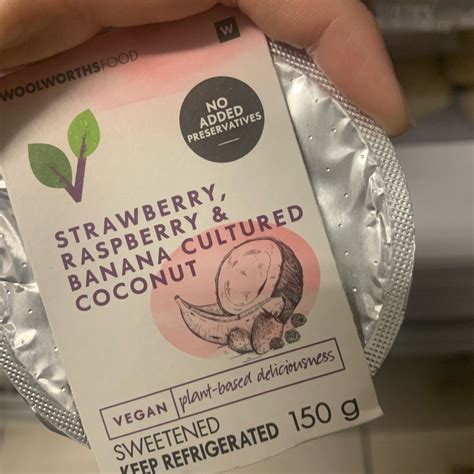 Woolworths Food Strawberry Raspberry And Banana Coconut Yogurt Reviews