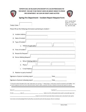 Fire Incident Report Sample Word Complete With Ease AirSlate SignNow