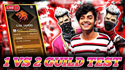 Stargamers Guild Test Vs Garena Free Fire Youtube