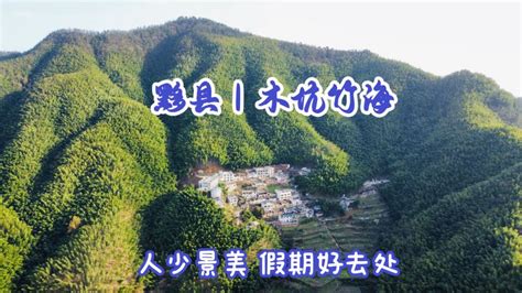 安徽黟县木坑竹海，人少景美的世外桃源，假期来打卡吧旅游旅途风光好看视频