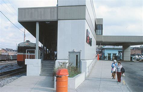 Former PATrain At McKeesport Transportation Center October 1984