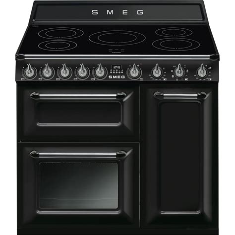 Smeg Tr93ibl Victoria 90cm Induction Hob Range Cooker Black Home