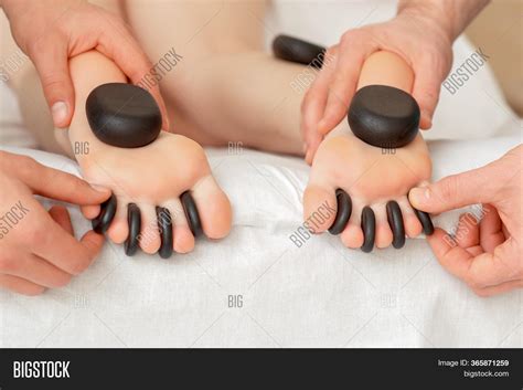 Hot Massage Stones On Image Photo Free Trial Bigstock
