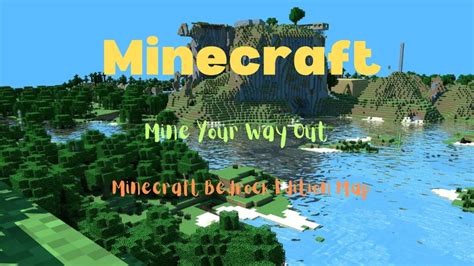 Mine Your Way Out Minecraft Bedrock Edition Map Minecraft Map