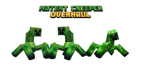 Mutant Creeper Overhaul Minecraft Resource Pack