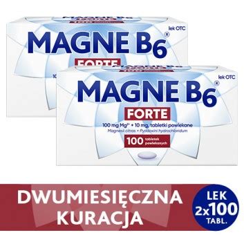 Magne B Forte Na Niedob R Magnezu W Organizmie X Tabletek