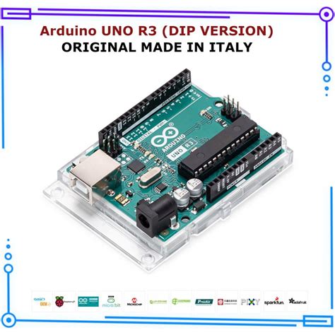 Jual Arduino Uno R3 Original Made In Italy Rev3 Shopee Indonesia