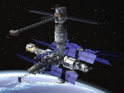 3D MIR Space Station Complex | CGTrader