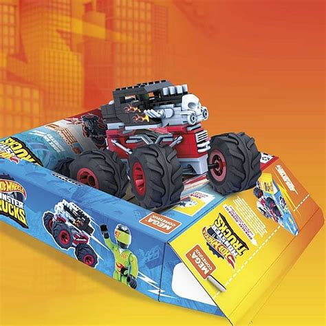 Mattel Reveals Mega Construx X Hot Wheels Monster Truck Sets