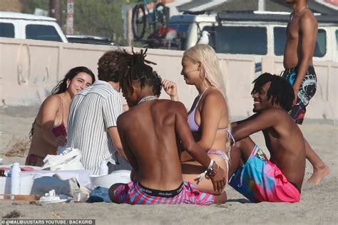 Jaden Smith Gets Very Handsy With His Bikini Clad Girlfriend Sab