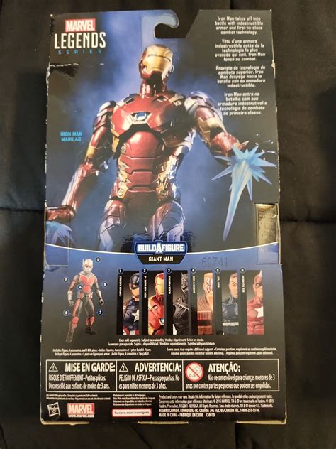 Hasbro Marvel Legends Invincible Iron Man Okoye Baf Series Moc Mib New Ebay