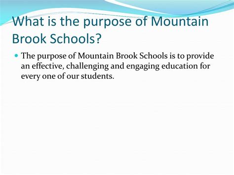 Ppt Working In Mountain Brook Schools Powerpoint Presentation Free