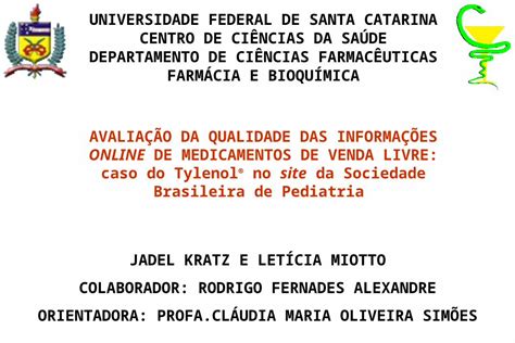 Ppt Universidade Federal De Santa Catarina Centro De Ci Ncias Da