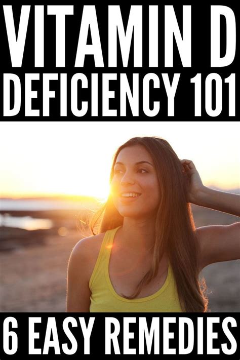 Vitamin D 101 6 Vitamin D Deficiency Remedies For Women In 2020 Health Articles Wellness