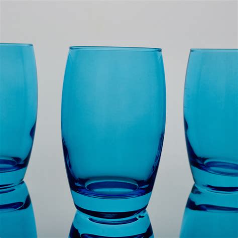 Water Glass Blue