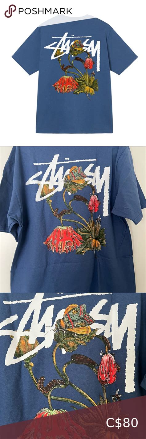 Stussy WITHERED FLOWER TEE Stussy Plus Fashion Fashion Tips Fashion