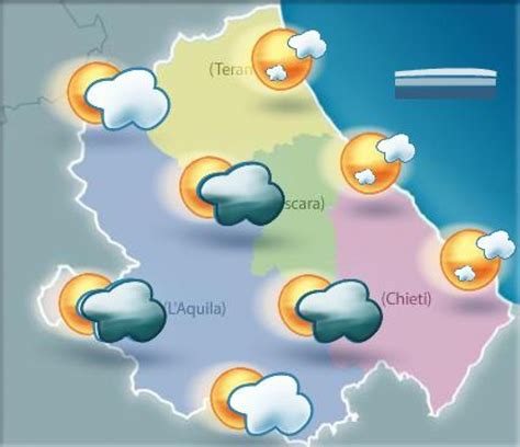 Il tempo nuvolosità su tutta penisola Meteo Abruzzo24ore