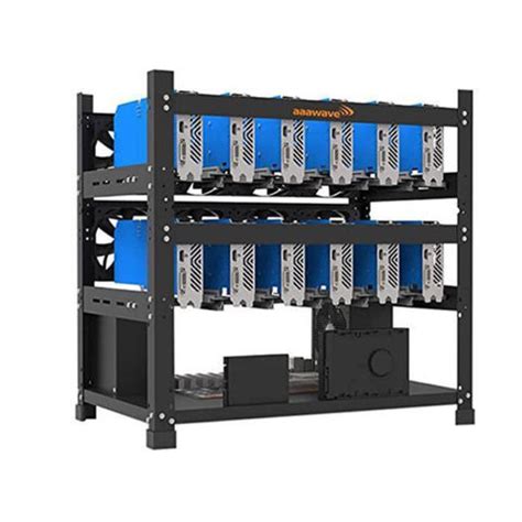 The Sluice V2 12GPU Open Frame Mining Rig Frame Chassis For Crypto